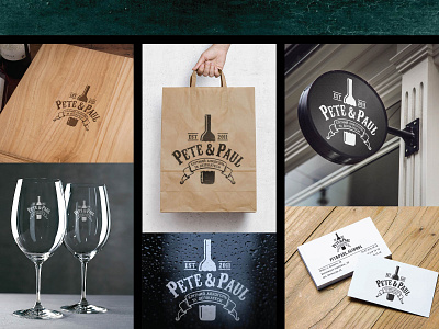 Identity for an alcohol shop