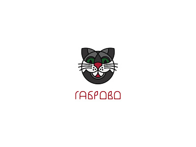 GABROVO Town branding design gabrovo icon logo typography vector