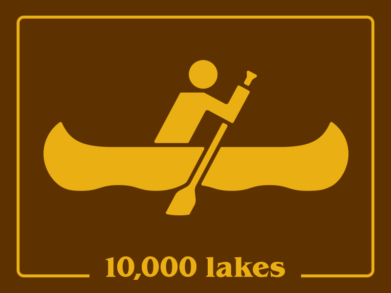 Canoe canoe lakes minesota