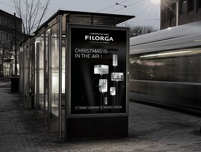 Campaign and concept - Laboratoires FILORGA activation art direction branding campaign design graphic design print web