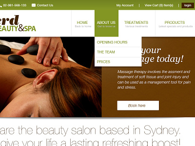 Beauty Index beauty interface ui web design