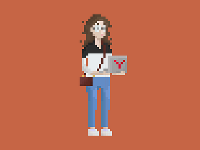 Lena's pixel portrait