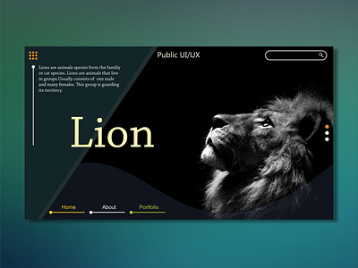 Example Website - UI #1 app branding design flat graphicdesign inspiration ui ui ux uidesign ux uxdesgin web webdesign website