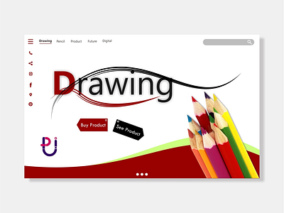 Example WebDesign - UI #11 app design drawing flat graphicdesign landingpage pencil ui ux web webdesign