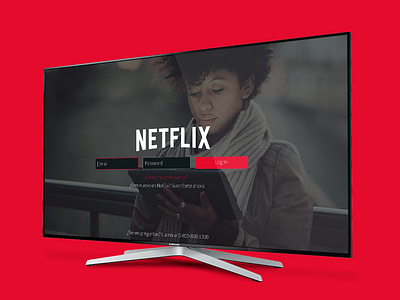 Netflix netflix ui ux ux design web design