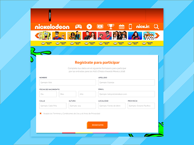 Nickelodeon Register