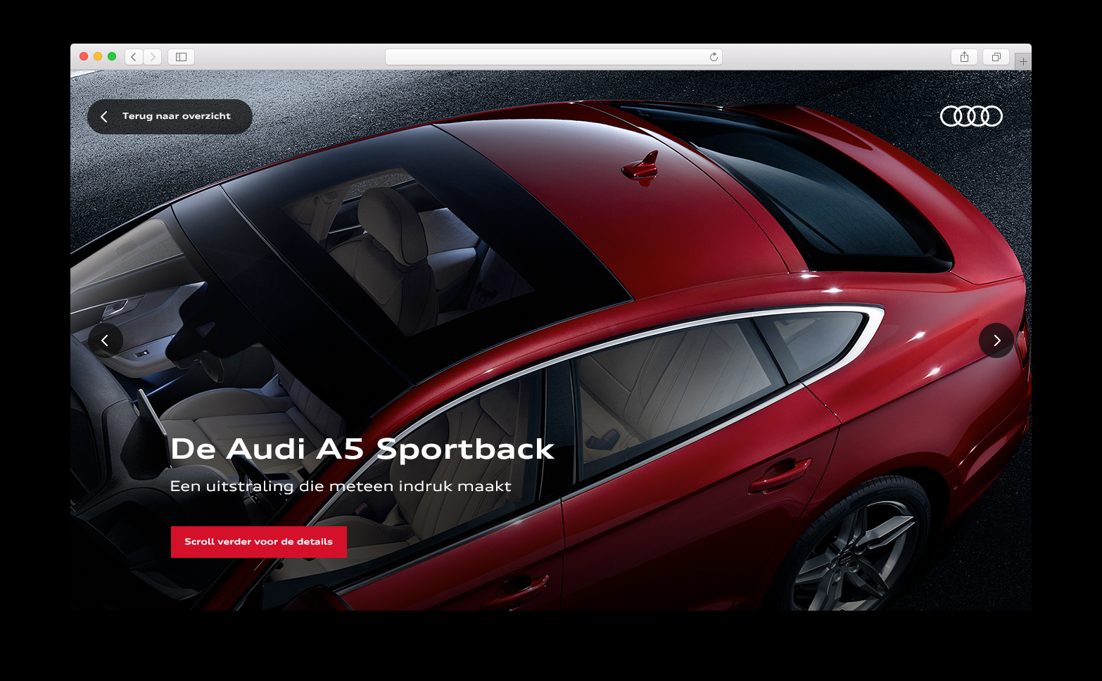 The new Audi A5 by Tim Borst on Dribbble