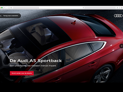 The new Audi A5 by Tim Borst on Dribbble