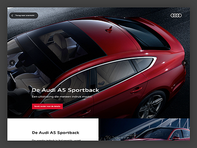 The new Audi A5 by Tim Borst on Dribbble