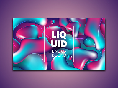 liquid Abstract Background Wallpaper