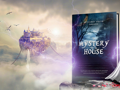 Book Cover Design "mystery house" book cover book cover design cover design cup manipulation design ebook cover graphic design illustration logo nature manipulation new book cover photo manipulation psychological manipulation ui