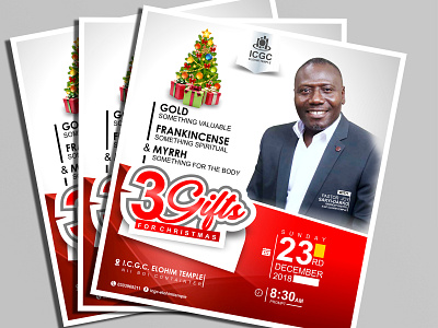 3 GIFTS design flier gift