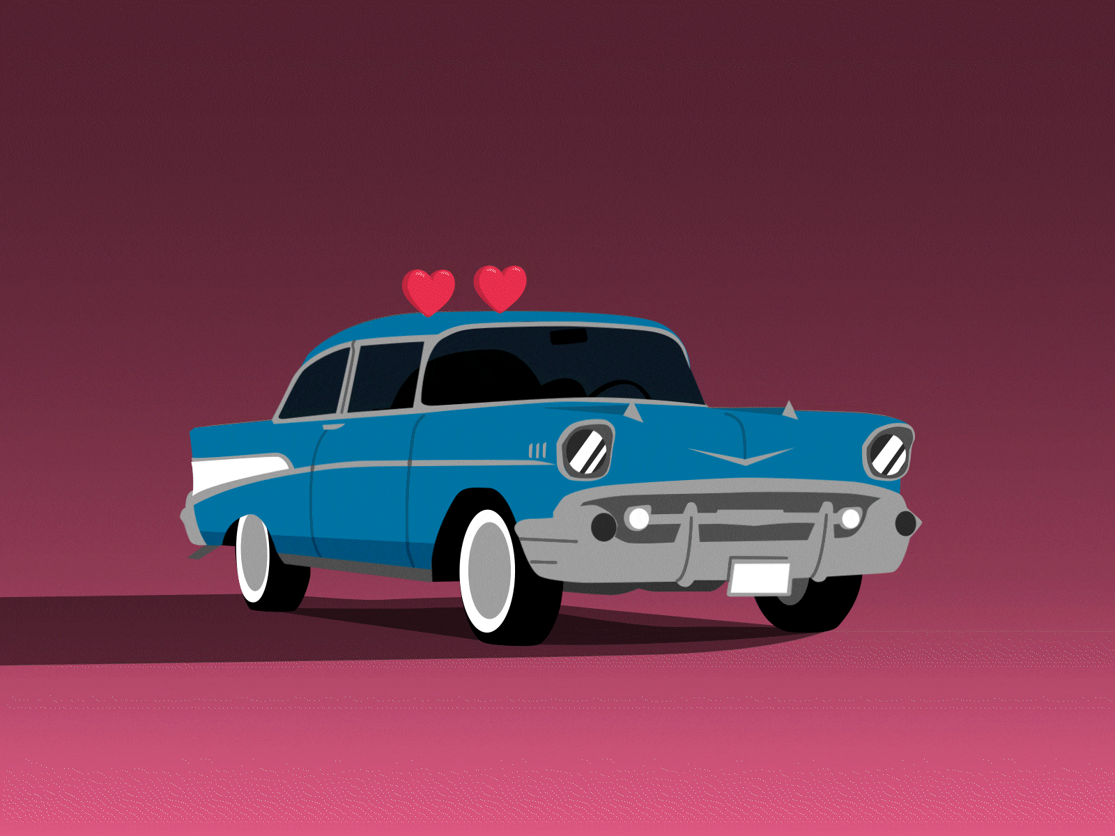 Blue car sex animation design graphic graphic design illustration illustrator motion graphics