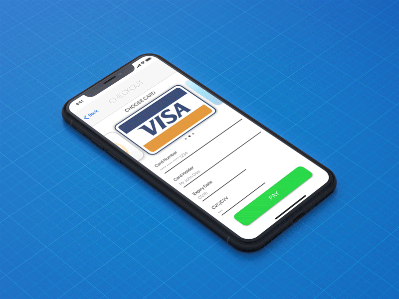 DailyUI 002 - Card Checkout adobe xd app dailyui dailyui 002 ui