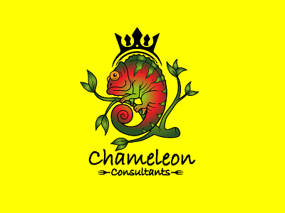 chameleon logo chameleon logo logo design old school retro retro logo typeface typogaphy typography vintage vintage logo