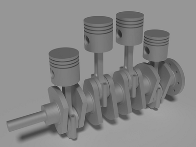 Crankshaft & Pistons