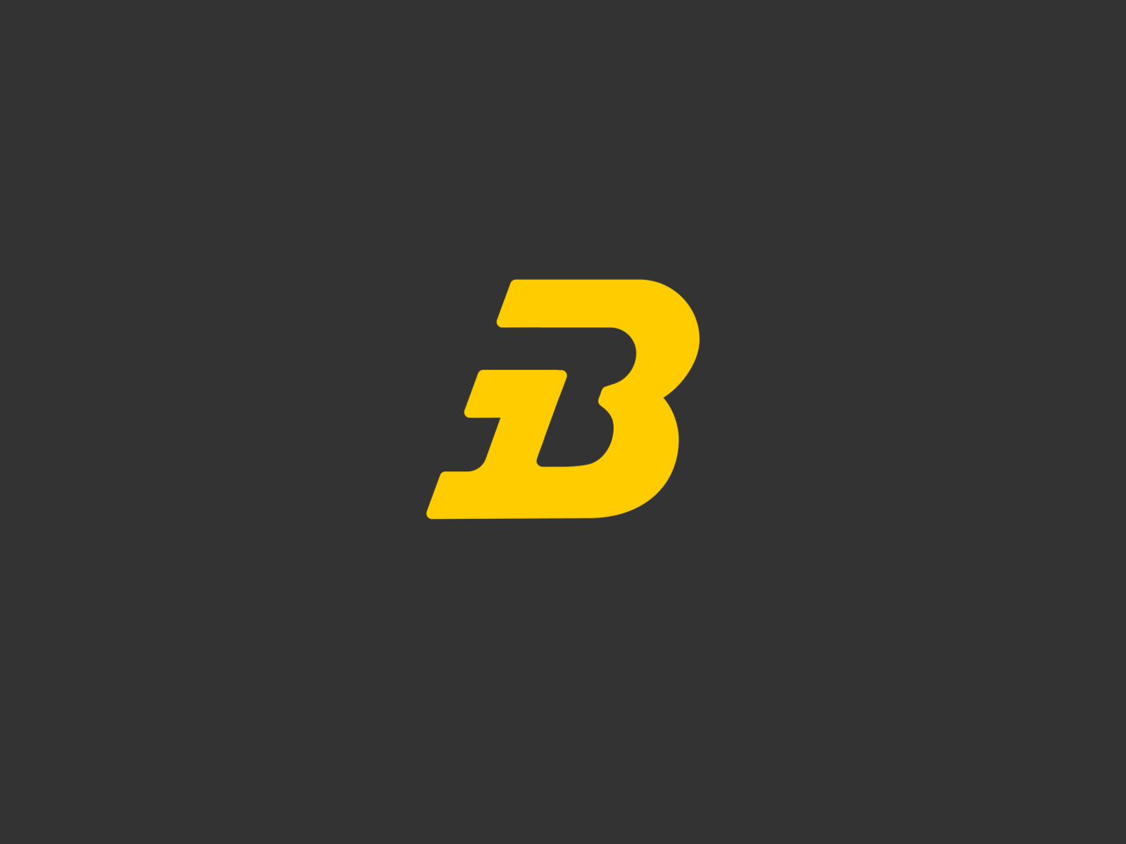 Daily logo challenge day 4/50. Single letter logo B. by Andrew on Dribbble