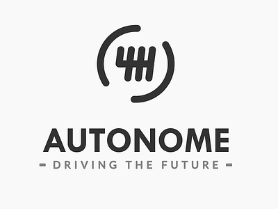 Daily logo challenge day 5/50. Driverless car logo, Autonome branding challenge daily logo challenge daily logo challenge day 5 design graphic design logo logo design logo designer vector vector logo