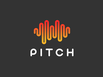 Daily logo challenge day 9/50, streaming music prompt, Pitch! challenge daily logo challenge daily logo challenge day 9 design graphic design great logo logo logo designers logo designers club logo designs logo maker logo new logo passion logo professionals logos pitch simple the brand identity vector vector logo