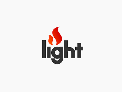 Daily logo challenge day 10/50, flame logo, light!