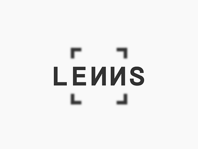 Daily logo challenge 25/50, photographer logo, Lenns!