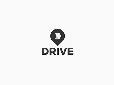 Daily logo challenge day 29/50, rideshare car service, Drive! by Andrew ...