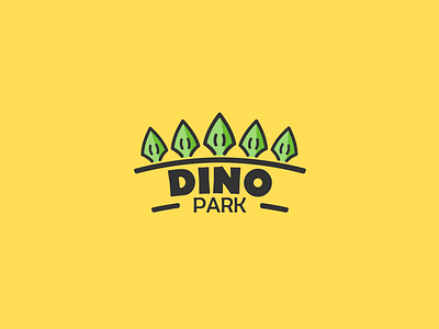 Daily logo challenge 35/50, dinosaur amusement park, Dino park!