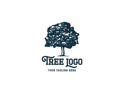 Vintage Tree Logo Design