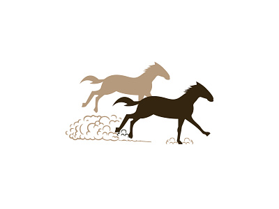 Dirt Horse Racing branding dirt dirt horse dirt racing fast horse logo nature race running sports