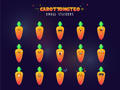 🥕 Emoji Set (Carottongteo)