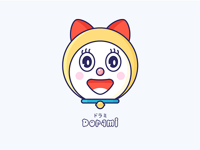 Dorami - Childhood Characters cartoon character childhood cute doraemon fanart illustration japan