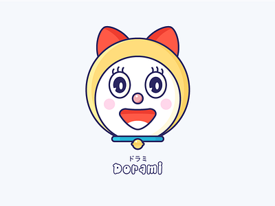 Dorami - Childhood Characters cartoon character childhood cute doraemon fanart illustration japan