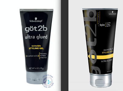 got2b Redesigned concept creative creative design designs hair products illustrator mockups photoshop product design