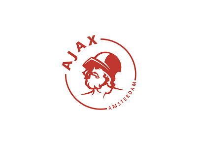 Ajax Amsterdam logo concept