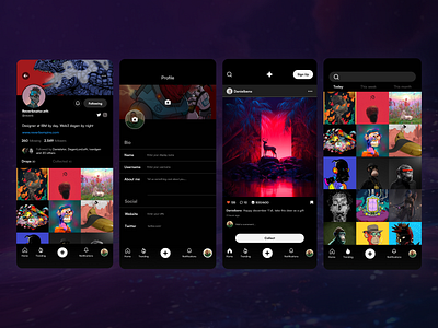 Showtime - Mobile App design figma ui ux web