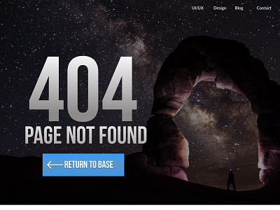 404 Page Not Found design figma typography ui ux web website