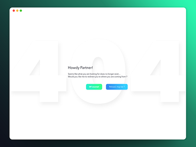 404 Not found — Daily UI