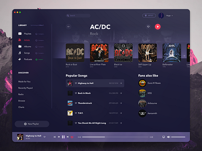 Music Player — DailyUI 100 adobe photoshop adobe xd app challenge daily dark mode days design flat music music player ui uidesign uiux web