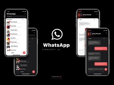 Concept UI - WhatsApp