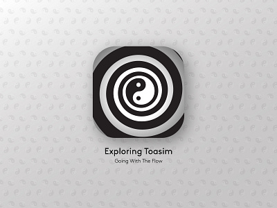 DailyUI 005 app app icon dailyui dailyui005 design graphic design icon practice ui yinyang