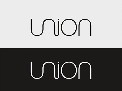 Union - Logo Design branding design graphic design just for fun logo logo design logo design concept logo inspiration typography union vector