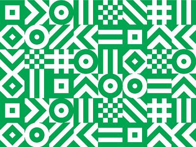 Geometric Sign Pattern #2