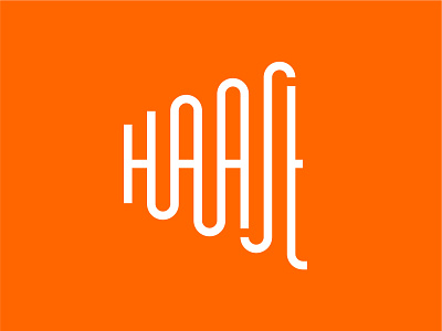 HAAST sound systems branding font identity line logo logotype music sign sound symbol type wave