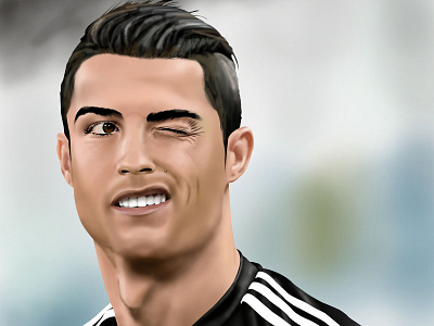 C Ronaldo design digital illustration