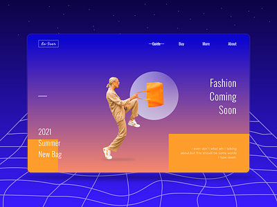 Fashion Website Design web