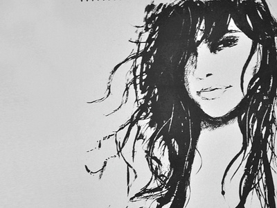 Grafik Girl - Artwork artwork drawing grafik girl grafikgirl illustration moody throwback