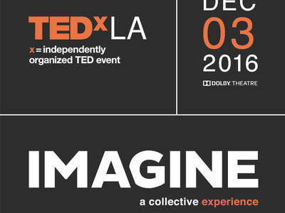 Tedx LA Badges / Logo badge design graphicdesign logo logodesign tedx