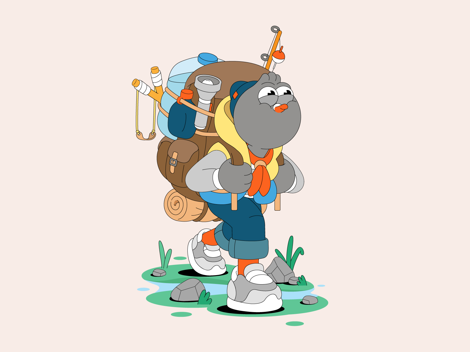 Carrier Pigeon 🐦 by Markus Magnusson on Dribbble