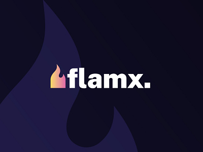 flamx brand identity branding branding and identity design gradient graphic design icon identity illustrator logo ui ux vector