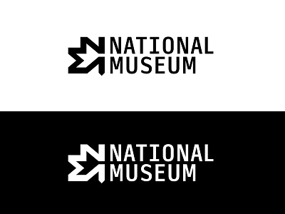 National Museum Australia Rebrand abstract branding design experimental illustrator logo typography